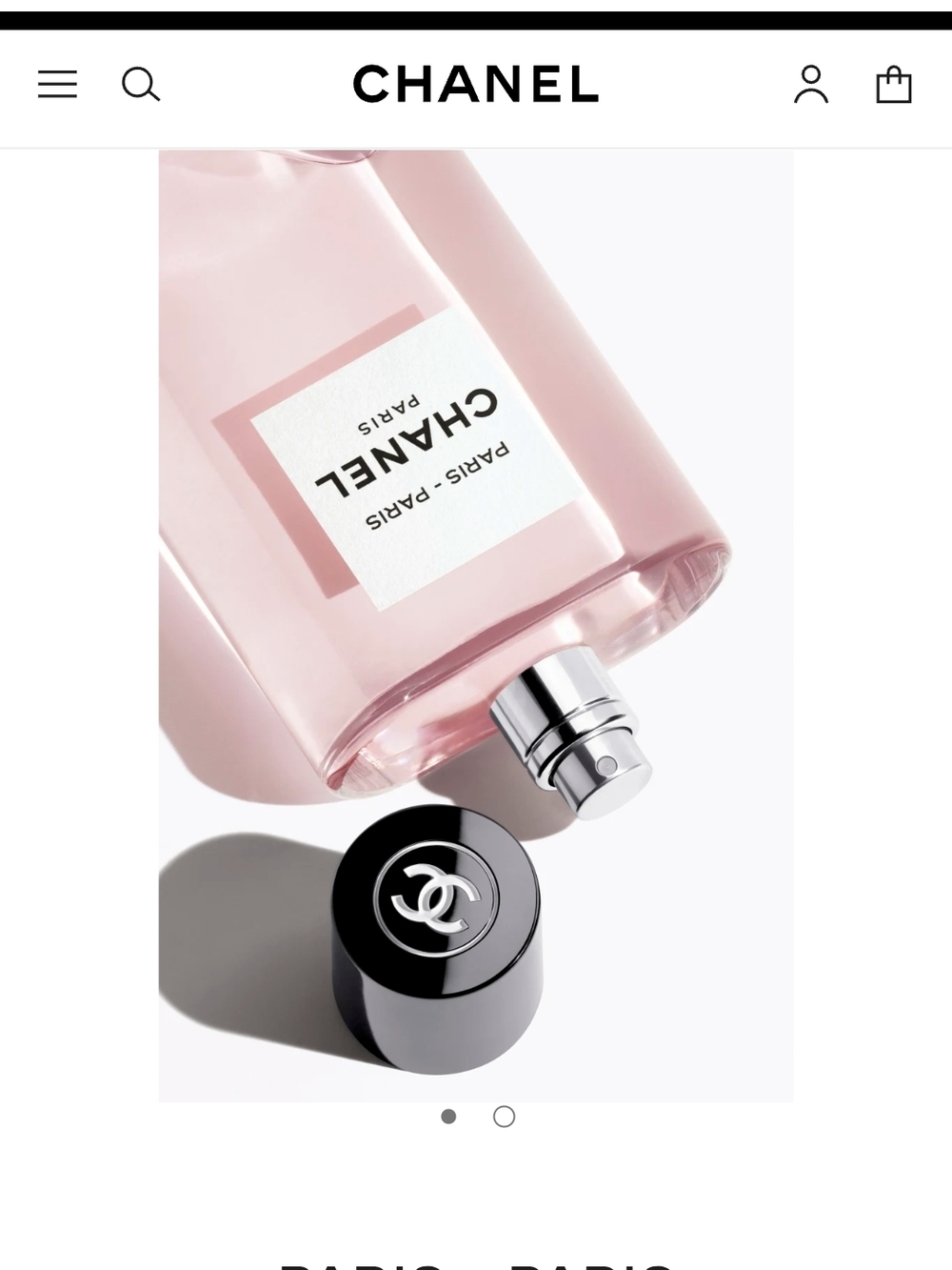 CHANEL Paris-Paris Fragrance LES EAUX DE CHANEL – Eau de Toilette And Lotion Duo